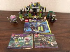 LEGO Teenage Mutant Ninja Turtles Lot 79119, 79100, 79118 Partial Sets Bundle!