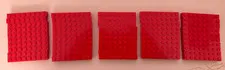 Lego 50 New Red Bricks 1 x 8 Stud Building Blocks Pieces Parts