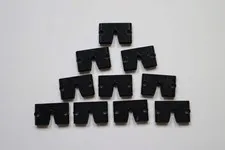 LEGO® Art Picture Frame Hanger Lot! X10 Black Wall Art Frame Hangers