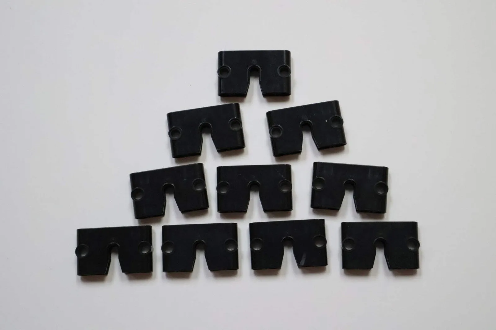 LEGO® Art Picture Frame Hanger Lot! X10 Black Wall Art Frame Hangers