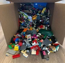 Authentic LEGO Bulk Lot Mixed Bricks Plates Specialty Pieces Approx 13.3 lbs