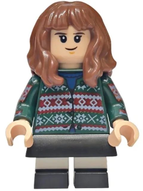 LEGO® Minifig hp611 - Hermione Granger - Dark Green Sweater