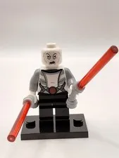 Star Wars Asajj Ventress Custom Lego Minifigure 75087 Anakin's Starfighter