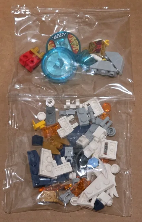 2 Sealed Packs Of Legos With Assorted Pieces 