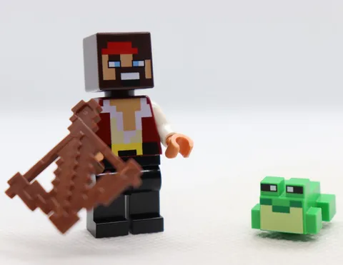 Swashbuckler + Frog 21256 662513 Movie Minecraft LEGO® Minifigure Mini Figure