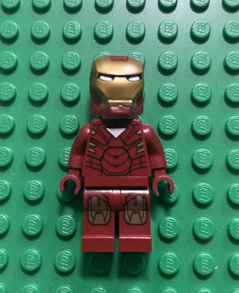 Lego Marvel Super Heroes Iron Man Mark 6 Armor Minifigure 6867