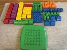 Lego Quatro Large Chunky Building Blocks Vintage, 70 pieces, Retired