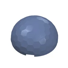 LEGO® Part 30208 - Cylinder Hemisphere 4 x 4 Multifaceted