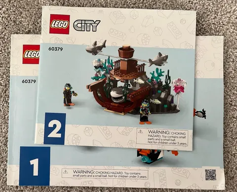 LEGO City Deep Sea Explorer 60379 Instruction Manual Only