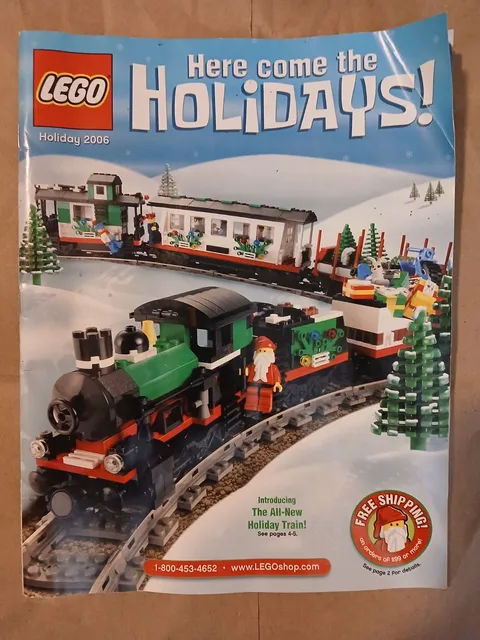 LEGO Holiday 2006 Catalog Avatar Harry Potter Vikings Factory Train
