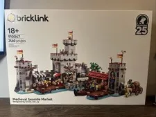 LEGO Bricklink Designer Program Medieval Seaside Market 910047 Factory Sealed
