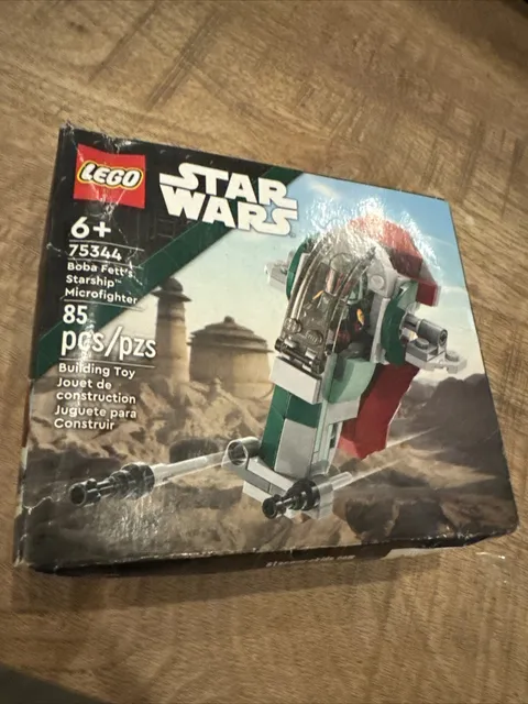 LEGO Star Wars 75344 Boba Fett's Starship Microfighter-NEW Sealed, Free Shipping