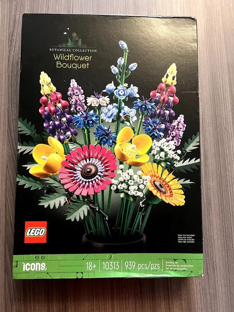 LEGO 10313 Botanical Collection Wildflower Bouquet 939pcs New Box 