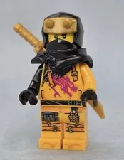 LEGO Ninjago Minifigure - Arin Dragons Rising Magenta Dragon Hood NJO0960 New!