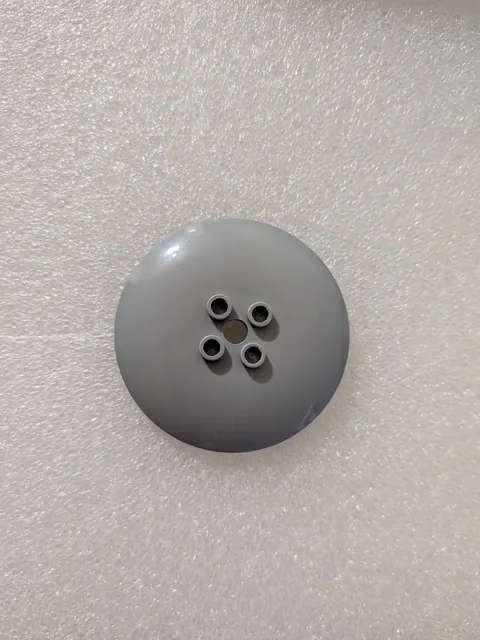 LEGO Dish 6x6 Inverted (Radar) - Hollow Studs 44375 - Grey