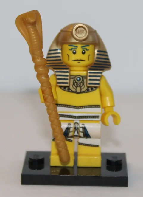2010 Lego Collectible Minifigure Series 2 COL032 Pharaoh (col02-16) complete!