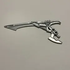 LEGO Bionicle WeaponHook Blade (Chirox) 60928 Pearl Light Gray x1