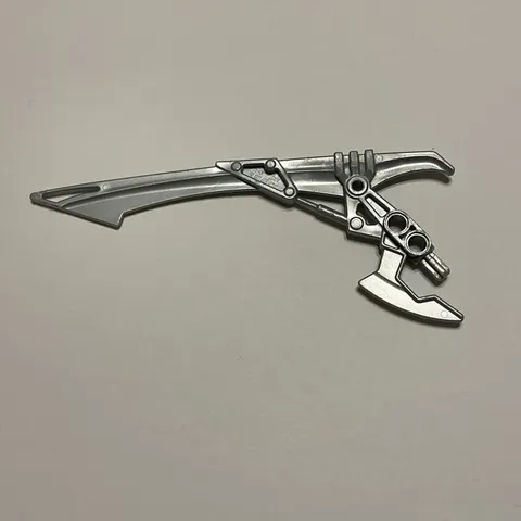 LEGO Bionicle WeaponHook Blade (Chirox) 60928 Pearl Light Gray x1