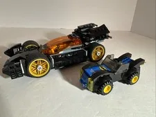 LEGO 76012 Batman The Riddler Chase batmobile only & Juniors 10672 Batmobile