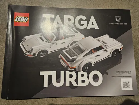 LEGO Technic Porsche 911 GT3 RS 42056 Illustrated Manual Booklet English