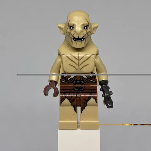 LEGO Azog Minifigure LOR087 the Lord of the Rings 79014 Hobbit Closed Mouth