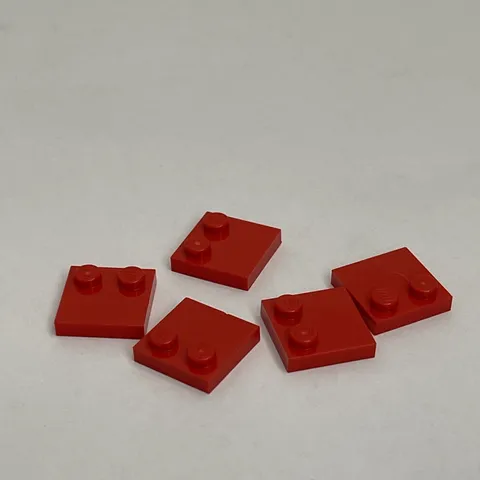 Lego 33909 Red Replacement Add-on Pieces Parts Lot of 5