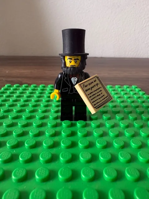 LEGO The Movie Series 1 Collectible Minifigures 71004 -Abraham Lincoln