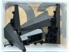 LEGO Parts - Black Wedge 5 x 2 Right - No 3505 - QTY 5