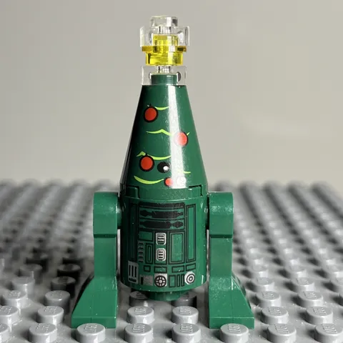 LEGO Star Wars Astromech Christmas Tree sw0598 Droid Holiday Advent 75065 3J