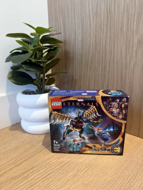 LEGO 76145 Marvel Super Heroes Eternals' Aerial Assault BNIB RETIRED