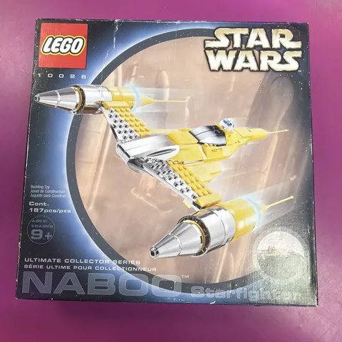 Lego Star Wars UCS 10026 Special Edition Naboo Star Fighter New/sealed Box Wear