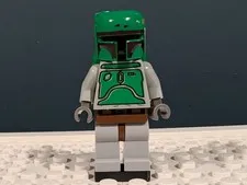 LEGO Star Wars Boba Fett Bluish Grays Minifigure Sw0002a Slave I 6209