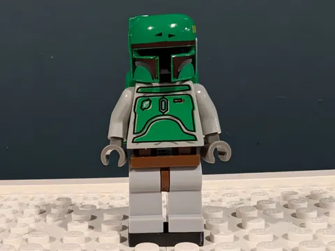 LEGO Star Wars Boba Fett Bluish Grays Minifigure Sw0002a Slave I 6209
