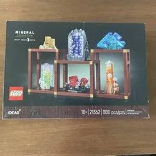 LEGO Ideas Mineral Collection Building Set 880 PCS #070 Almost Brand New