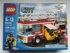 LEGO City Fire 60002 Fire Truck Complete Set 208 pcs Ages 5-12 Modular