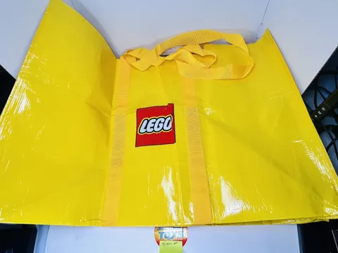 Giant Extra Large Lego Carrying BAG Yellow Handles 20" X 30"x22