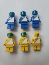 Lego Vintage Space Futuron Minifigure Lot Of 6