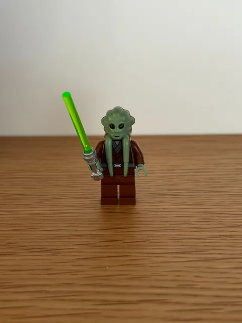 Kit Fisto Lego Minifigure (No cape)