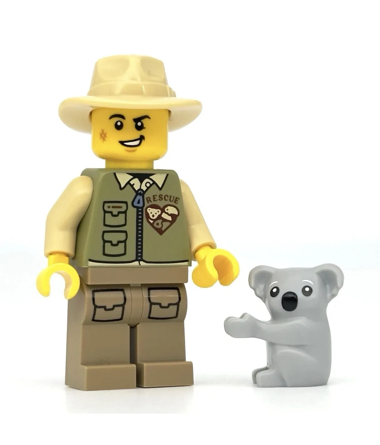 Lego April 2026 Build A Minifigure- Animal Rescuer Minifigure w/ Koala **NEW**
