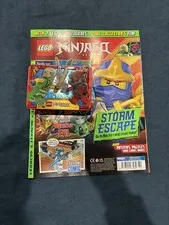 NEW LEGO SPECIAL EDITION #41 NINJAGO MAGAZINE & EXCLUSIVE TIN & 2 MINIFIGURE'S