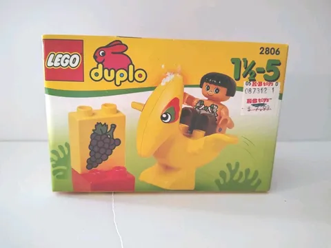 Lego Duplo Dinosaur Pteradactyl Animal Caveman Lot Set #2806 SEALED NEW 1997 