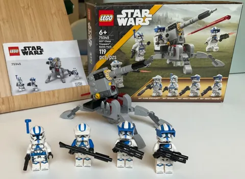LEGO Star Wars 501st Clone Troopers Battle Pack (75345) USED READ DESC
