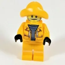 New LEGO Hidden Side Captain Jonas Minifigure hs007 w/ Ghost parts