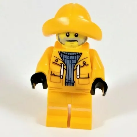 New LEGO Hidden Side Captain Jonas Minifigure hs007 w/ Ghost parts