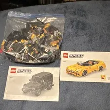 LEGO Speed Champions 76924 Mercedes-AMG G 63 & SL 63 Parts Bulk Lot 806pc