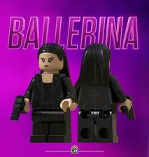 Lifebrick Ballerina Custom Minifigure