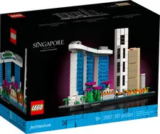 2021 LEGO RETIRED 21057 ARCHITECTURE SKYLINES SINGAPORE 827 Pc BOX MINT See Pics