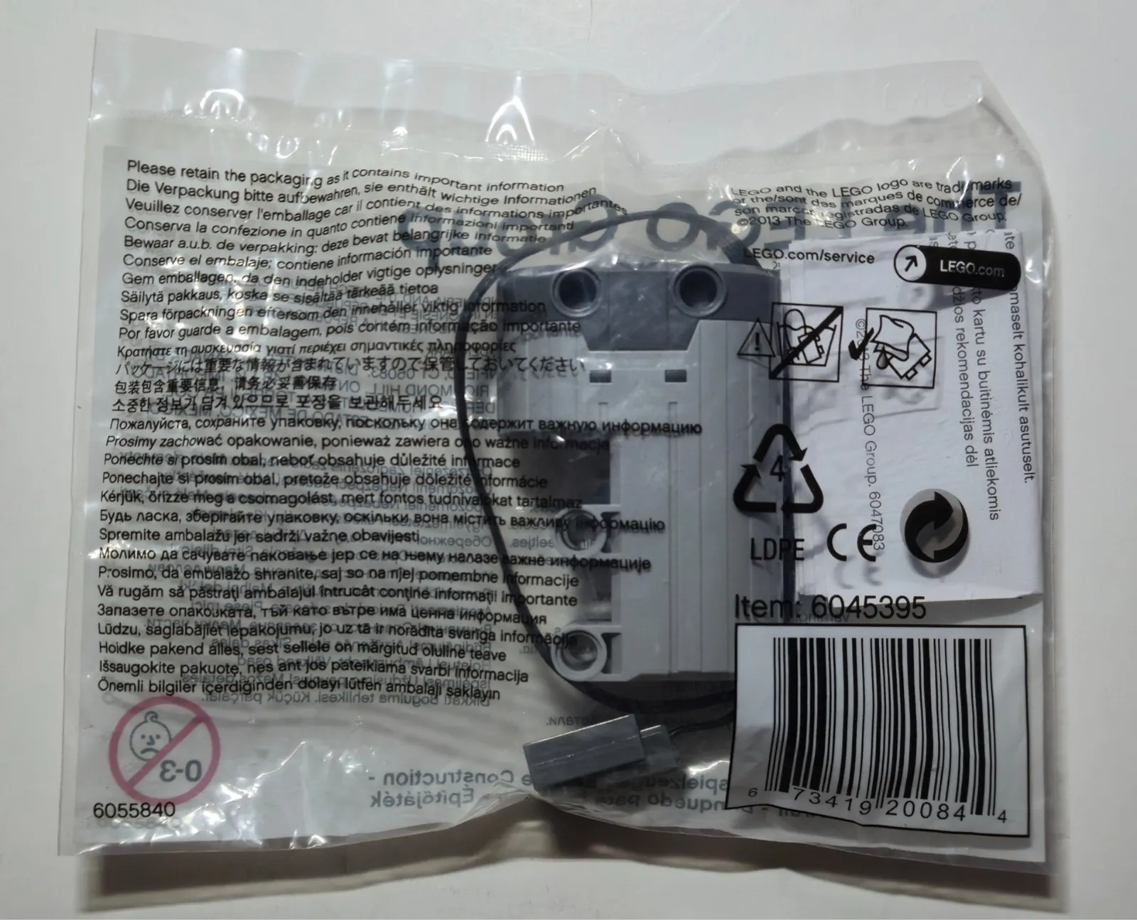 Genuine LEGO Power Functions Servo Motor, 88004, 99498c01, New Sealed