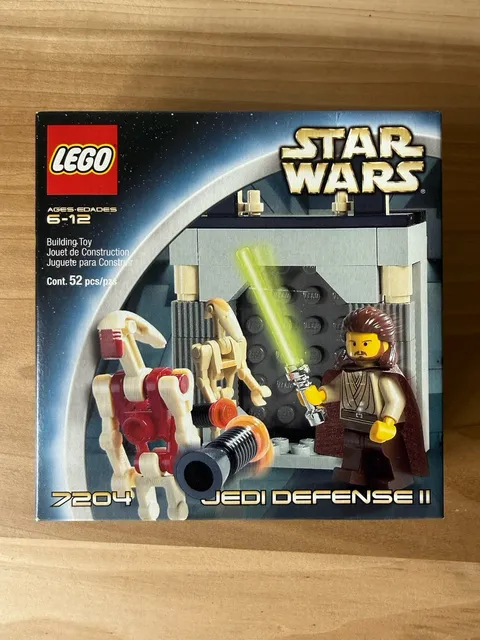 LEGO Star Wars: Jedi Defense II (7204) Brand New Sealed Box
