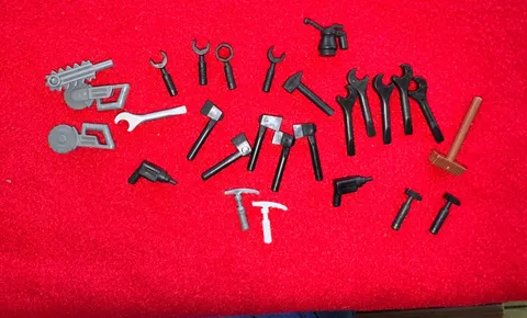 Lego lot of Minifigure tools - CLEAN